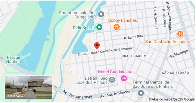Mapa de localização.