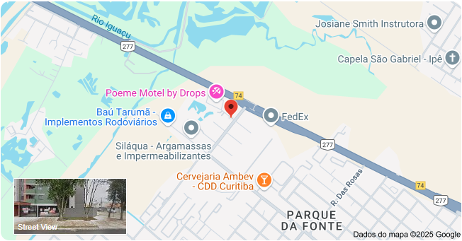 Mapa de localização.