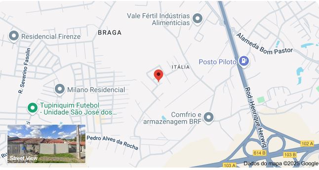 Mapa de localização.