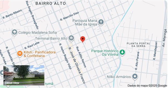 Mapa de localização.