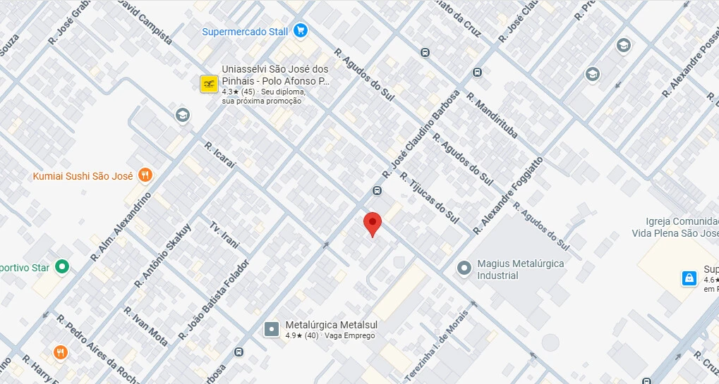 Mapa de localização.