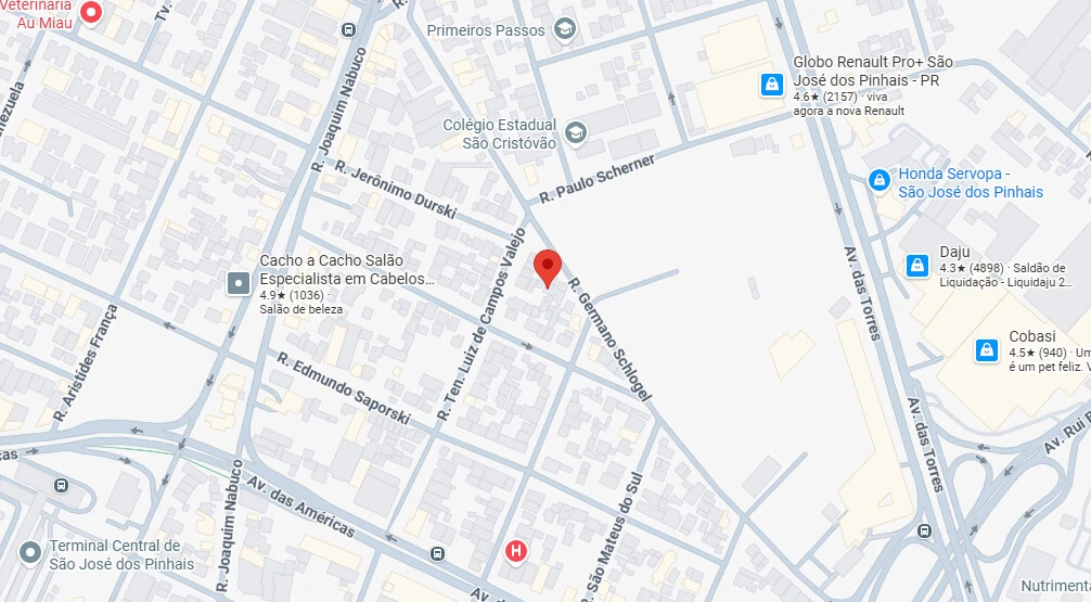 Mapa de localização.
