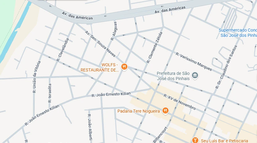 Mapa de localização.