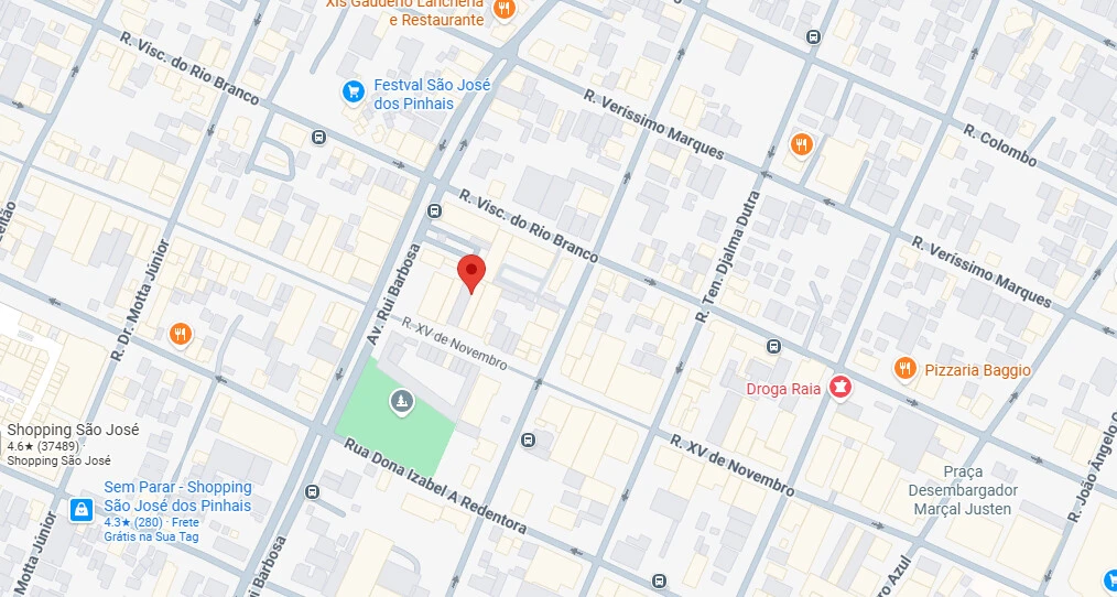 Mapa de localização.
