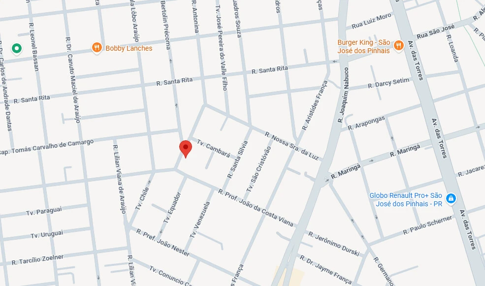 Mapa de localização.